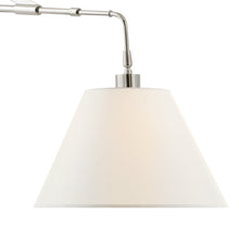 Load image into Gallery viewer, Brompton Swing Arm Wall Light in Detail.
