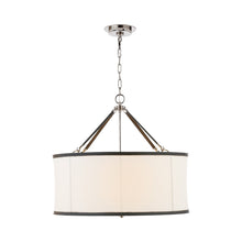 Load image into Gallery viewer, Broomfield Pendant Light in Polished Nickel (Large).
