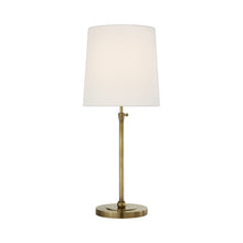 Load image into Gallery viewer, Bryant Table Lamp in Hand-Rubbed Antique Brass/Not Wrapped (12-Inch).
