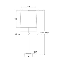 Load image into Gallery viewer, Bryant Table Lamp - line drawing.
