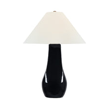 Load image into Gallery viewer, Cabazon Table Lamp in Raven Black (29.75-Inch).
