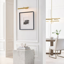 Load image into Gallery viewer, Cabinet Makers Picture Light in living room.
