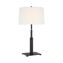 Load image into Gallery viewer, Cadmus Table Lamp in Warm Iron.

