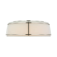Load image into Gallery viewer, Callaway LED Flush Mount Ceiling Light in Polished Nickel (22.25-Inch).
