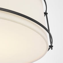 Load image into Gallery viewer, Callaway LED Flush Mount Ceiling Light in Detail.
