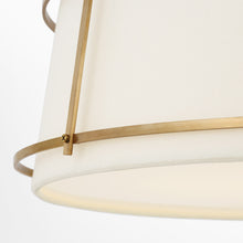 Load image into Gallery viewer, Callaway LED Flush Mount Ceiling Light in Detail.
