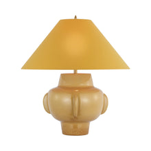 Load image into Gallery viewer, Cap-Ferrat Table Lamp in Light Honey (Curry Linen).
