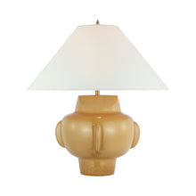 Load image into Gallery viewer, Cap-Ferrat Table Lamp in Light Honey (Linen).
