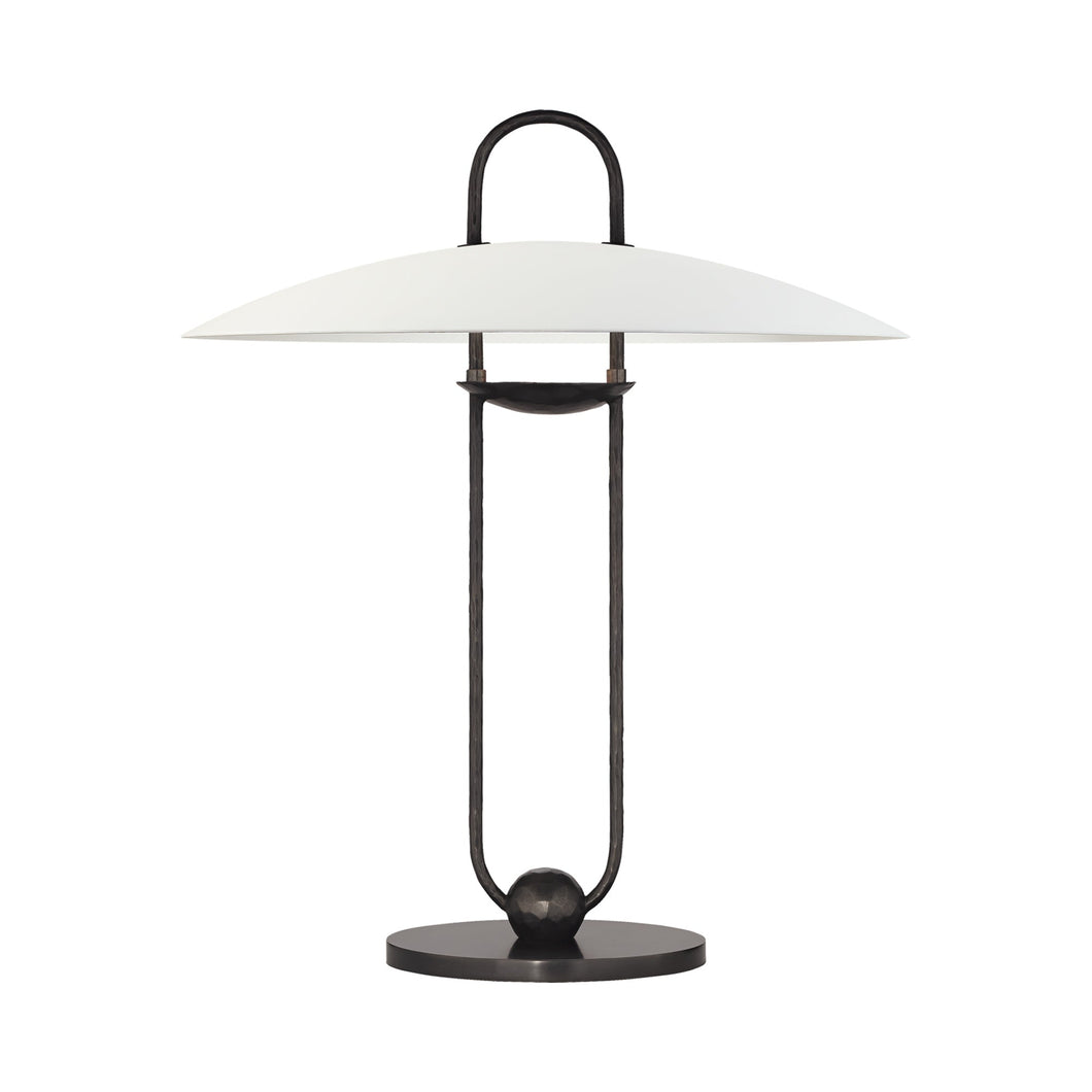 Cara LED Table Lamp in Bronze.
