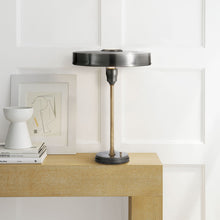 Load image into Gallery viewer, Carlo Table Lamp in living room.
