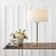 Load image into Gallery viewer, Caron Table Lamp in living room.
