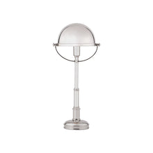 Load image into Gallery viewer, Carthage Table Lamp in Polished Nickel (8.75-Inch).
