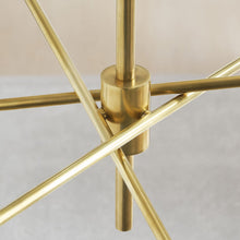 Load image into Gallery viewer, Casoria Radial LED Chandelier in Detail.
