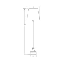 Load image into Gallery viewer, Cawdor Table Lamp - line drawing.

