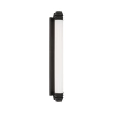 Load image into Gallery viewer, Chadwell LED Bath Wall Light in Bronze (24.5-Inch).
