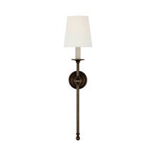 Load image into Gallery viewer, Classic Tail Wall Light in Bronze (Round).
