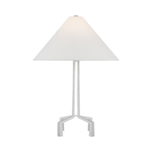 Load image into Gallery viewer, Clifford Table Lamp in Plaster White.
