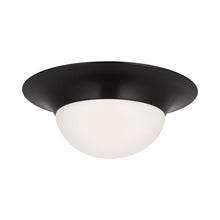 Load image into Gallery viewer, Cluny LED Flush Mount Ceiling Light in Bronze (24-Inch).
