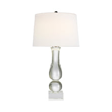 Load image into Gallery viewer, Contemporary Table Lamp in Crystal.
