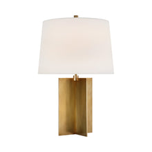 Load image into Gallery viewer, Costes Table Lamp in Hand-Rubbed Antique Brass.
