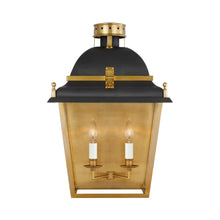 Load image into Gallery viewer, Coventry Outdoor Wall Light in Black.
