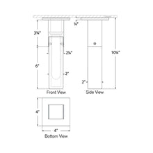 Load image into Gallery viewer, Covet Flush Mount Ceiling Light - line drawing.

