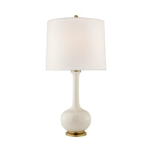 Load image into Gallery viewer, Coy Table Lamp in Ivory.
