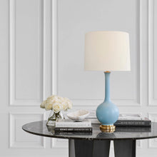 Load image into Gallery viewer, Coy Table Lamp in living room.
