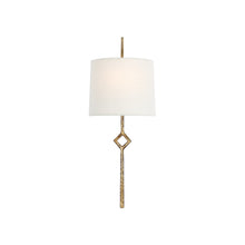 Load image into Gallery viewer, Cranston Wall Light in Gilded Iron (Small).
