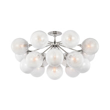 Load image into Gallery viewer, Cristol Semi Flush Mount Ceiling Light in Detail.
