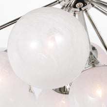 Load image into Gallery viewer, Cristol Semi Flush Mount Ceiling Light in Detail.
