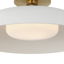 Load image into Gallery viewer, Cyrus LED Flush Mount Ceiling Light in Detail.

