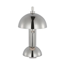 Load image into Gallery viewer, Dally Table Lamp in Polished Nickel.
