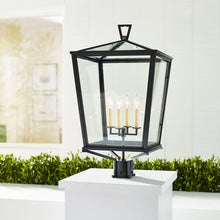 Load image into Gallery viewer, Darlana Outdoor Post Light in Outside Area.
