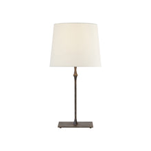 Load image into Gallery viewer, Dauphine Table Lamp in Aged Iron (23.5-Inch).
