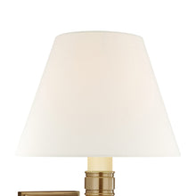 Load image into Gallery viewer, Dean Swing Arm Wall Light in Detail.

