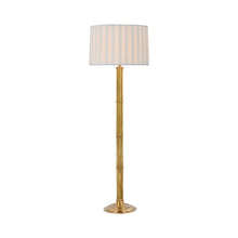 Load image into Gallery viewer, Downing Floor Lamp in Natural Brass.
