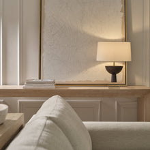 Load image into Gallery viewer, Eadan Table Lamp in living room.
