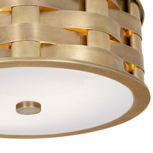 Load image into Gallery viewer, Ella Flush Mount Ceiling Light in Detail.
