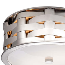 Load image into Gallery viewer, Ella Flush Mount Ceiling Light in Detail.
