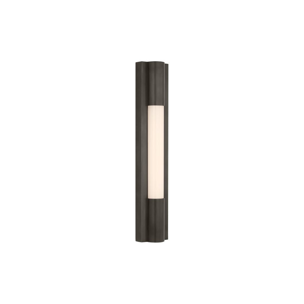 Ellington LED Bath Wall Light in Bronze (16-Inch).