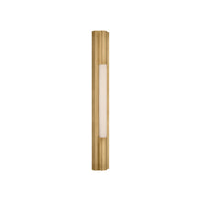Load image into Gallery viewer, Ellington LED Bath Wall Light in Hand-Rubbed Antique Brass (24-Inch).
