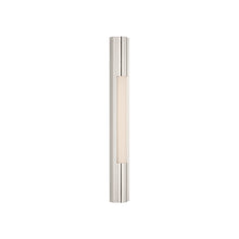 Load image into Gallery viewer, Ellington LED Bath Wall Light in Polished Nickel (24-Inch).
