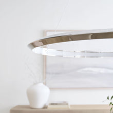 Load image into Gallery viewer, Encircle LED Chandelier in Detail.
