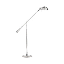 Load image into Gallery viewer, Equilibrium Floor Lamp in Polished Nickel.
