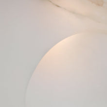 Load image into Gallery viewer, Esculpa Rounded LED Wall Light in Detail.
