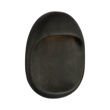 Load image into Gallery viewer, Esculpa Rounded Outdoor LED Wall Light in Museum Bronze.
