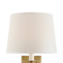 Load image into Gallery viewer, Evans Swing Arm Wall Light in Detail.
