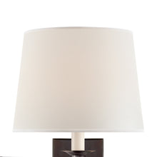 Load image into Gallery viewer, Evans Swing Arm Wall Light in Detail.
