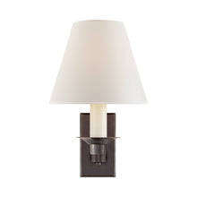 Load image into Gallery viewer, Evans Wall Light in Bronze (1-Light/Rectangle).
